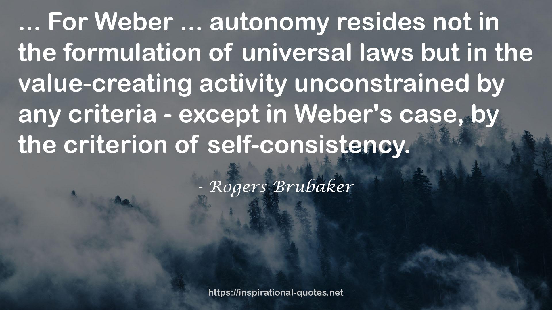 Rogers Brubaker QUOTES