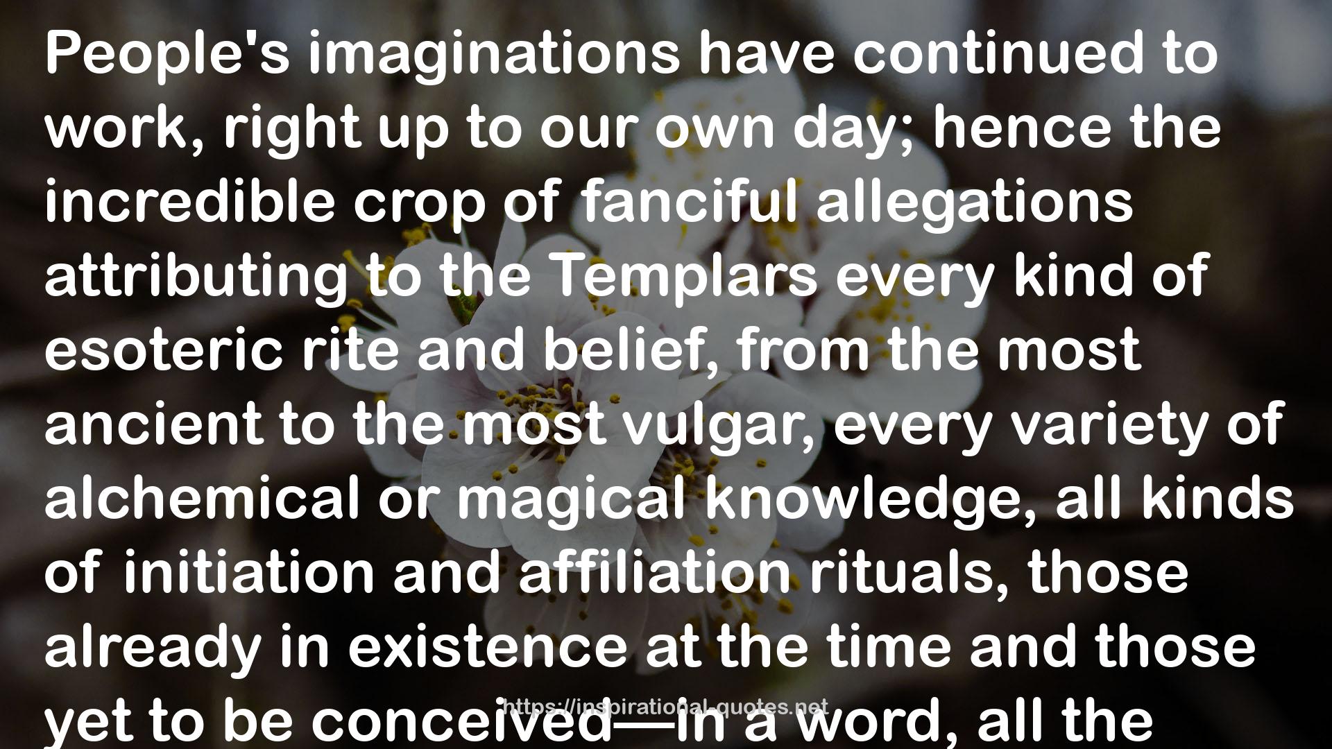 The Templars: Knights of Christ QUOTES