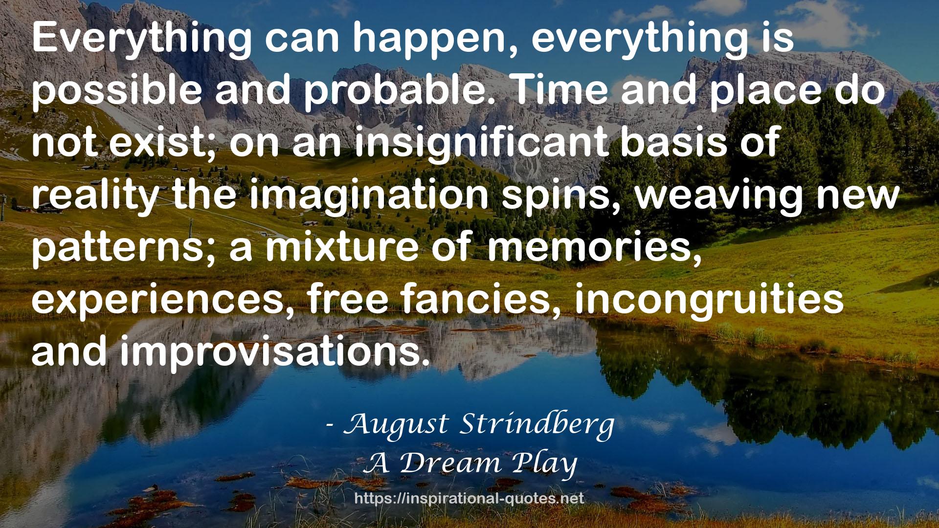 A Dream Play QUOTES