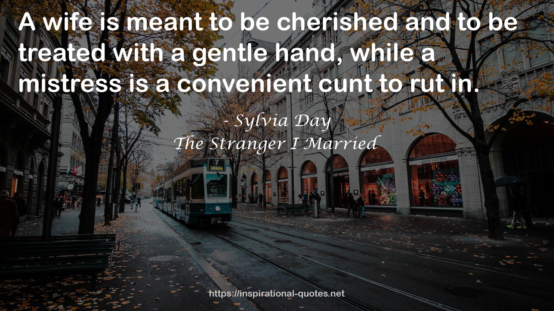 The Stranger I Married QUOTES
