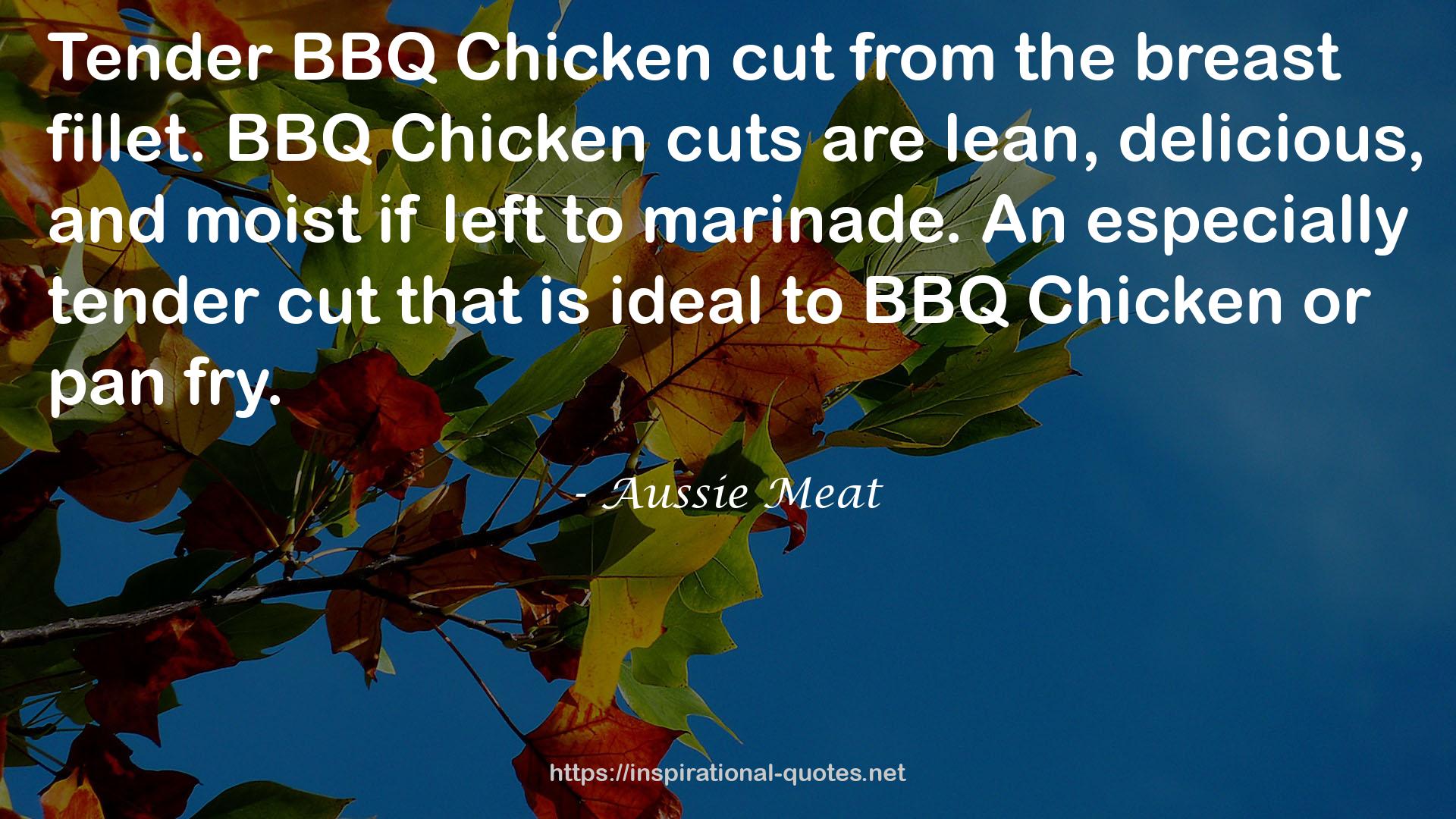 Aussie Meat QUOTES