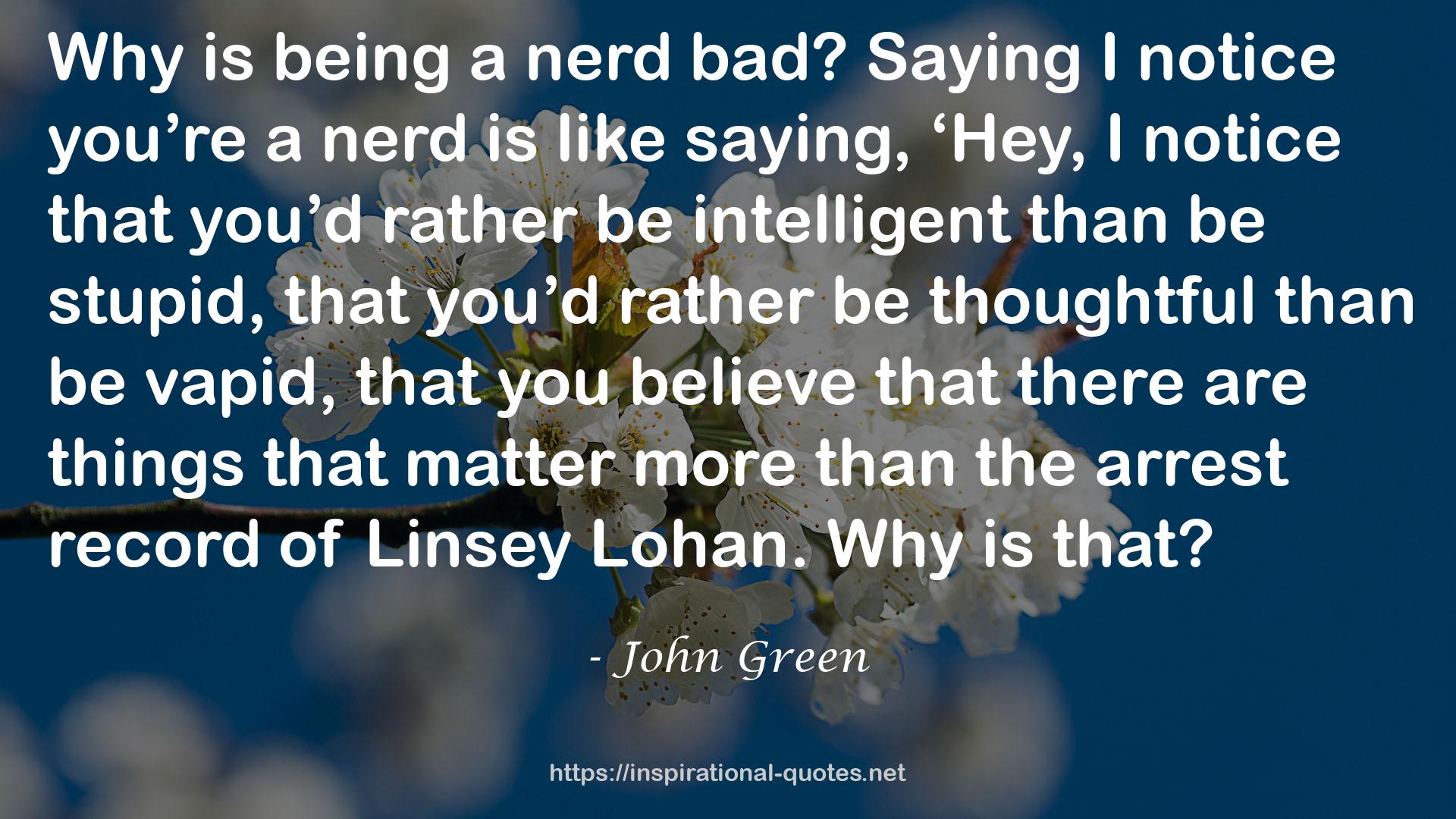 a nerd  QUOTES