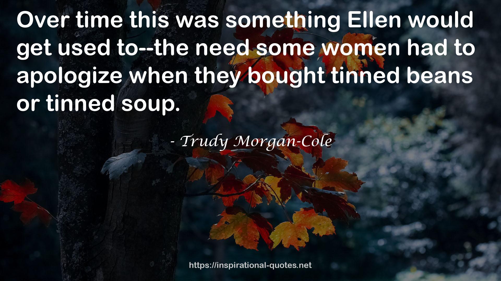 Trudy Morgan-Cole QUOTES