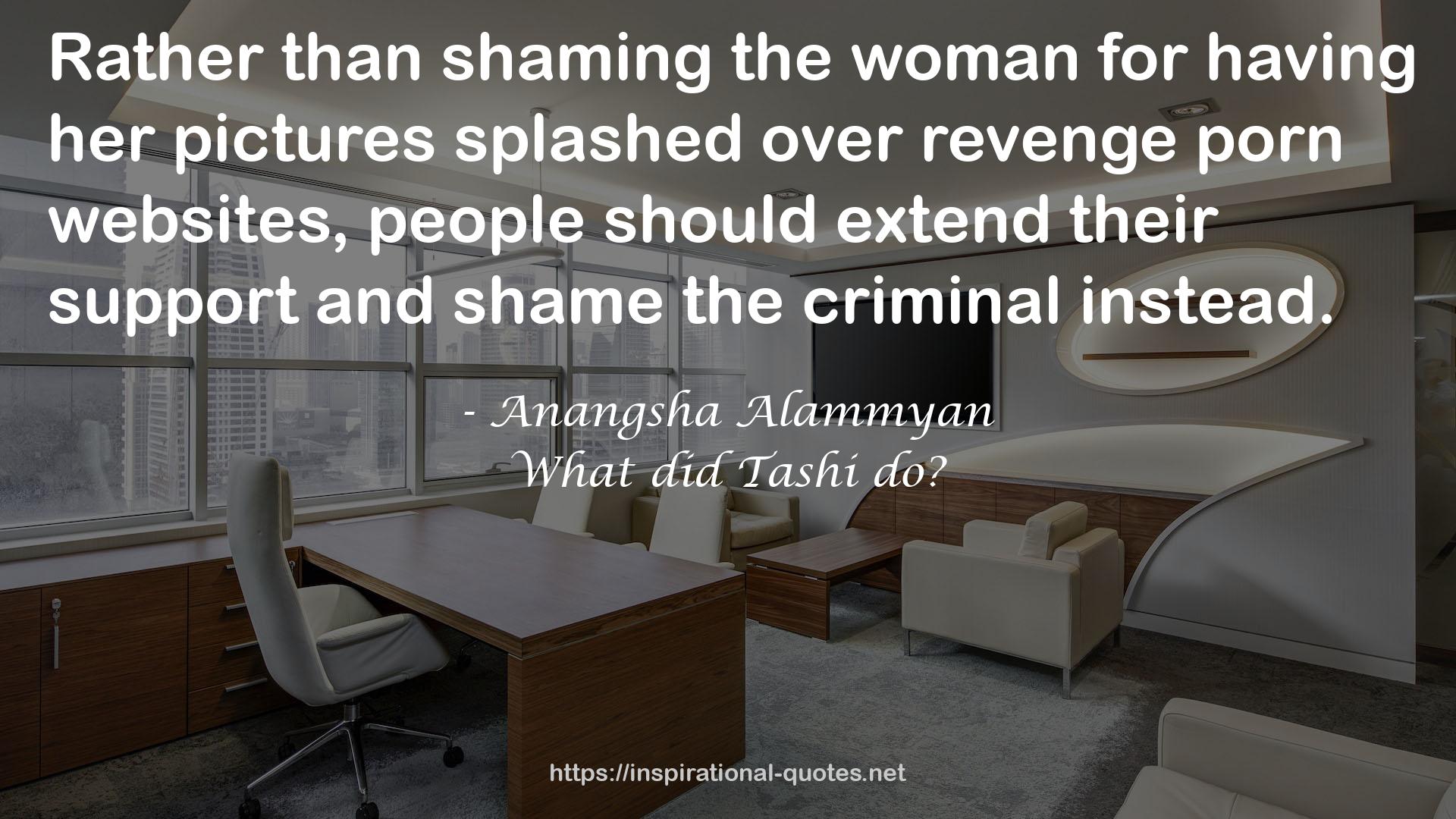 Anangsha Alammyan QUOTES