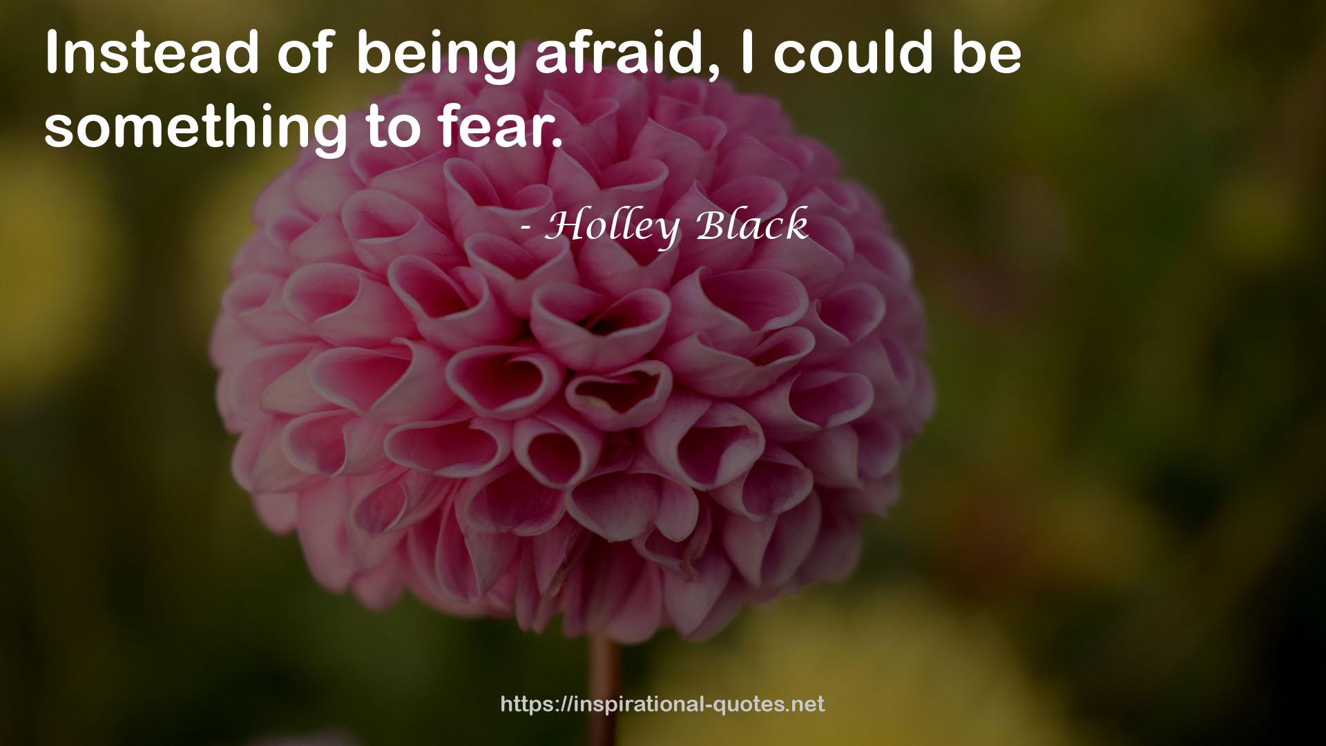 Holley Black QUOTES