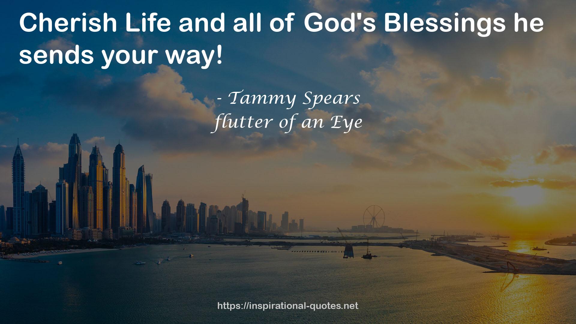 flutter of an Eye QUOTES