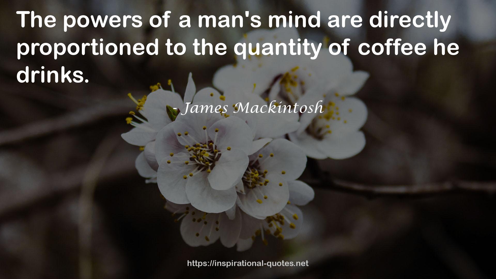 James Mackintosh QUOTES