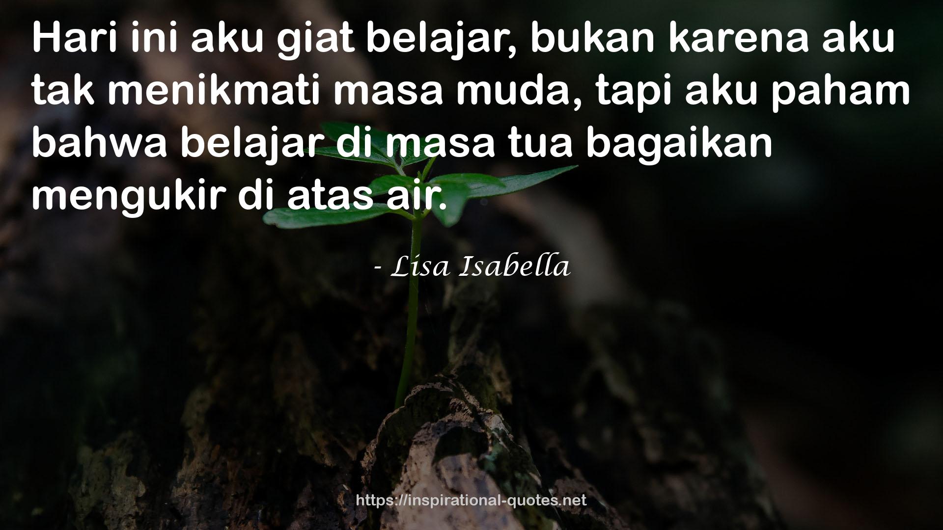 Lisa Isabella QUOTES