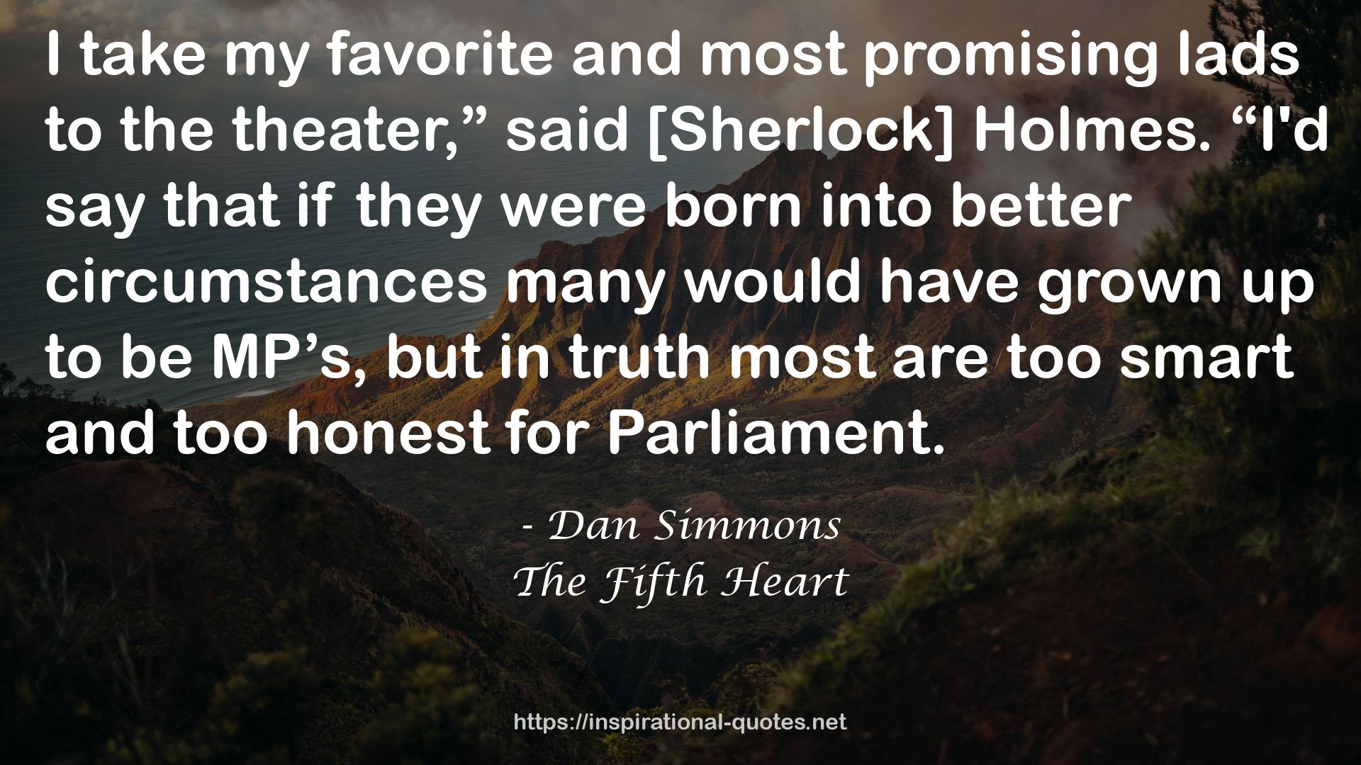 The Fifth Heart QUOTES