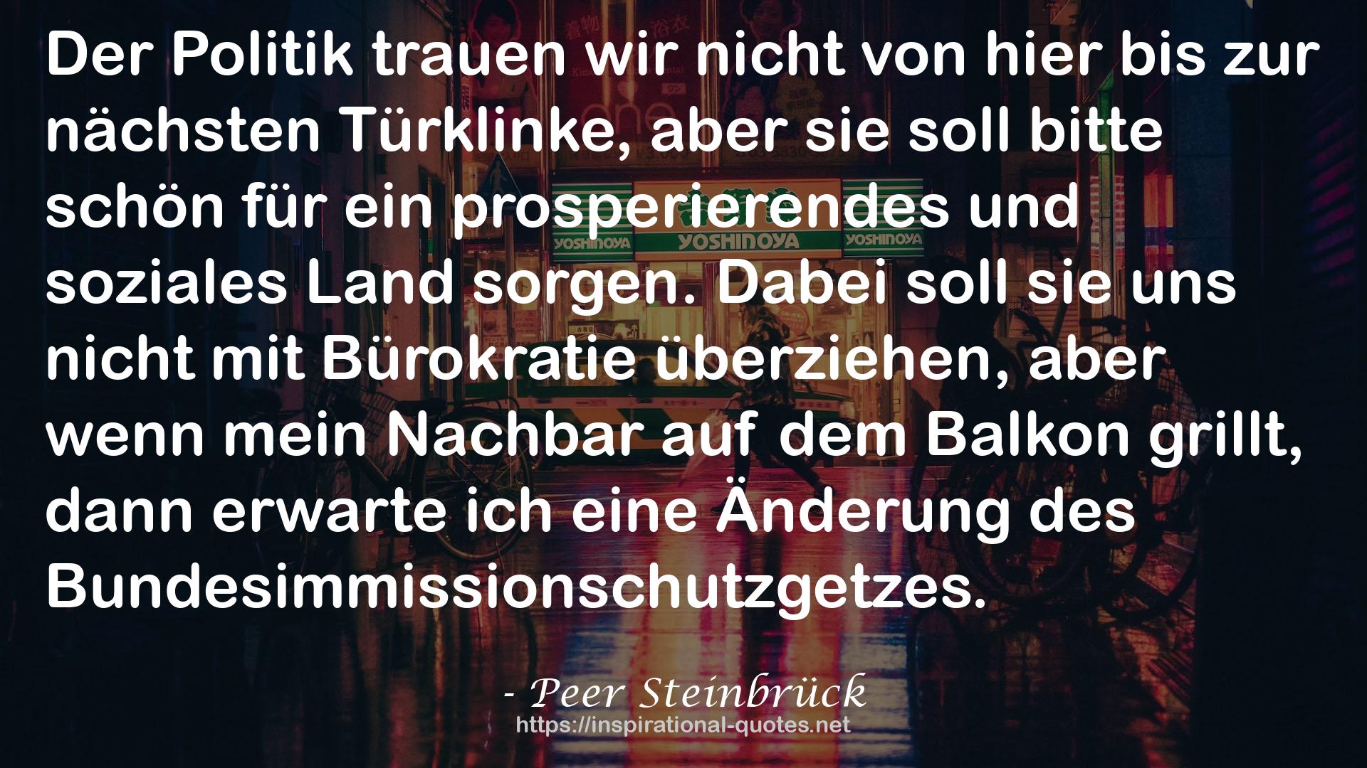 Peer Steinbrück QUOTES