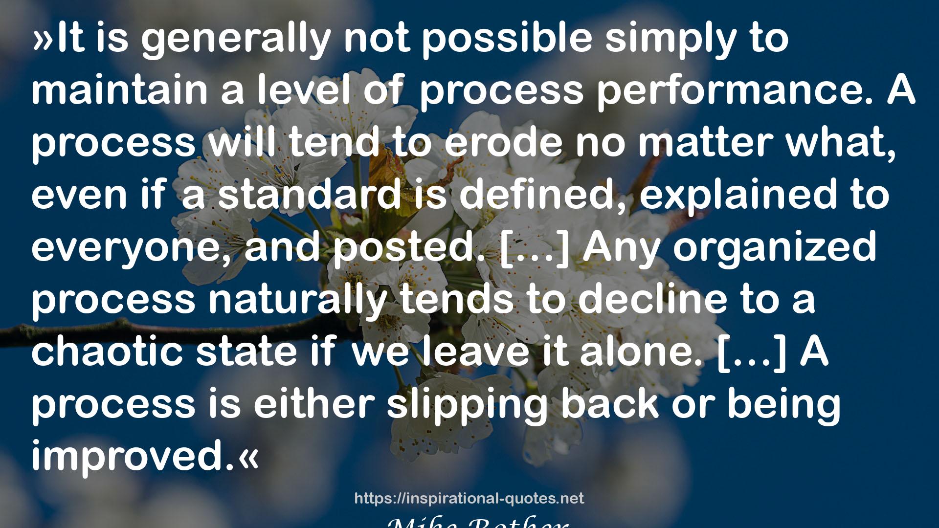 Toyota Kata: Managing People for Improvement, Adaptiveness and Superior Results QUOTES