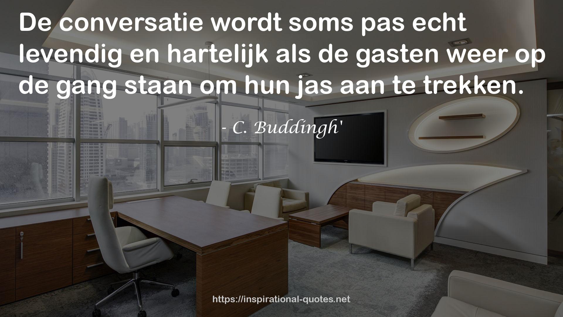 C. Buddingh' QUOTES