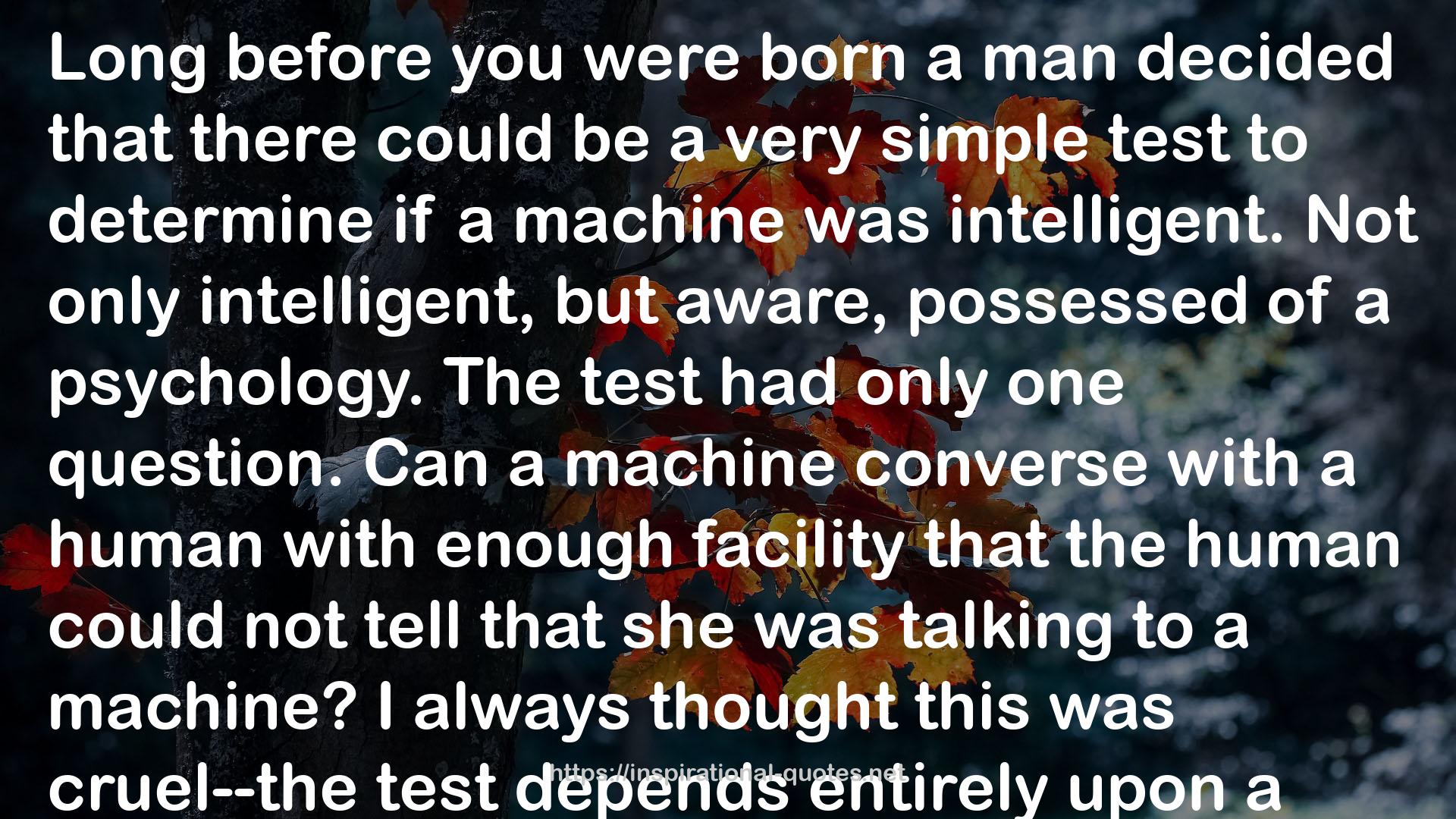 a very simple test  QUOTES