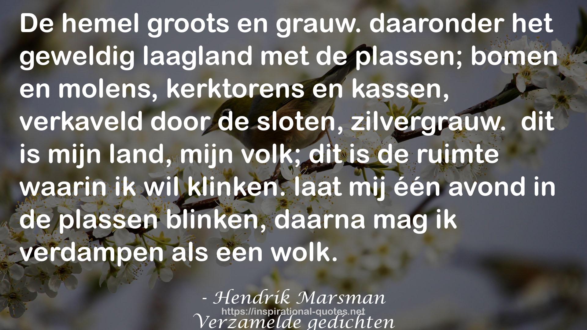 Verzamelde gedichten QUOTES