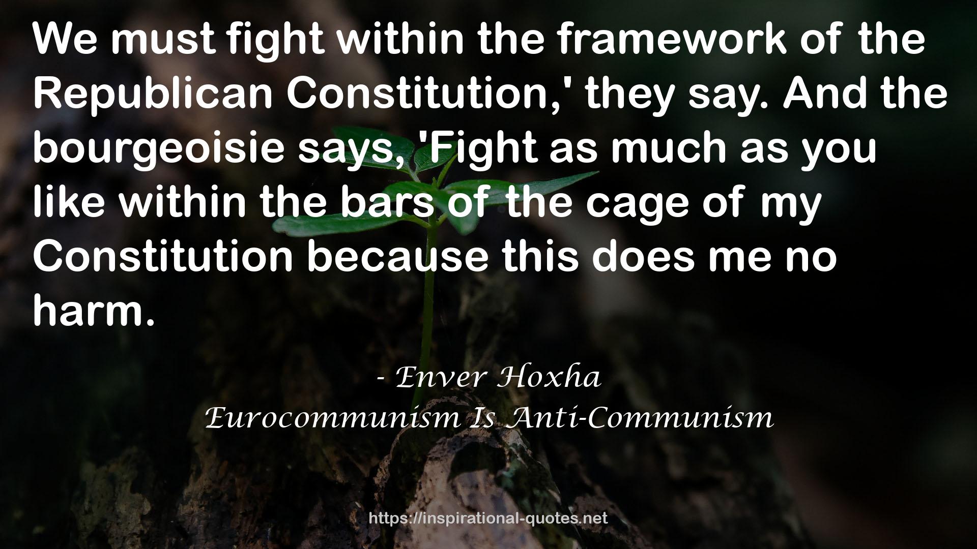 Eurocommunism Is Anti-Communism QUOTES