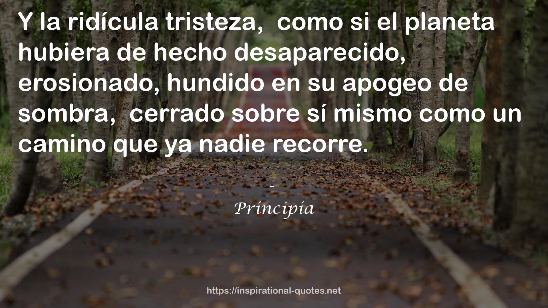 Principia QUOTES