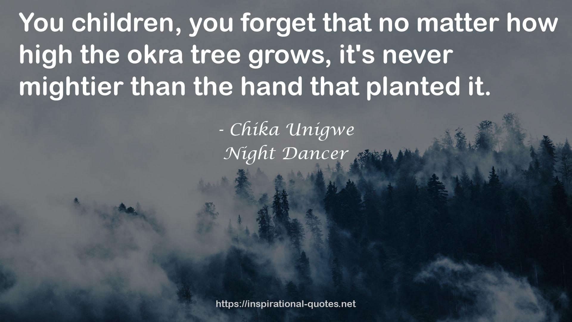 Night Dancer QUOTES