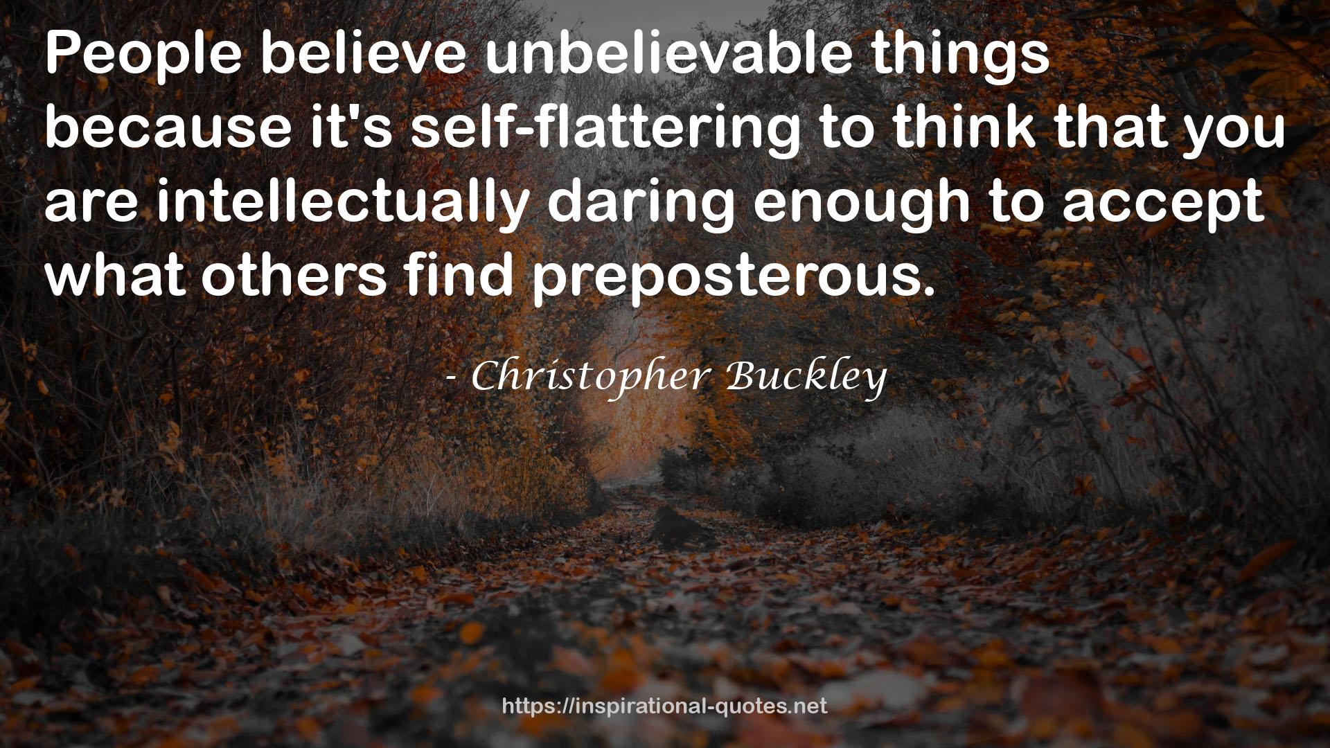 Christopher Buckley QUOTES