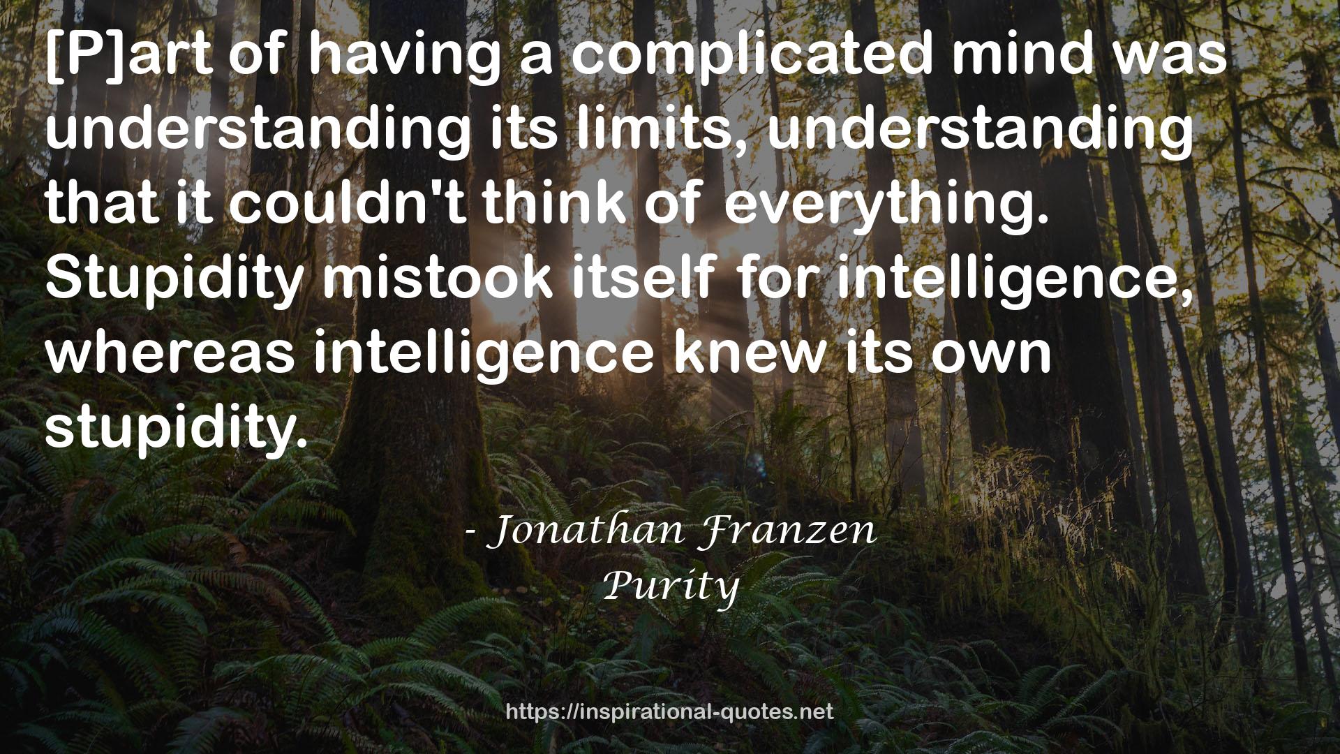 a complicated mind  QUOTES