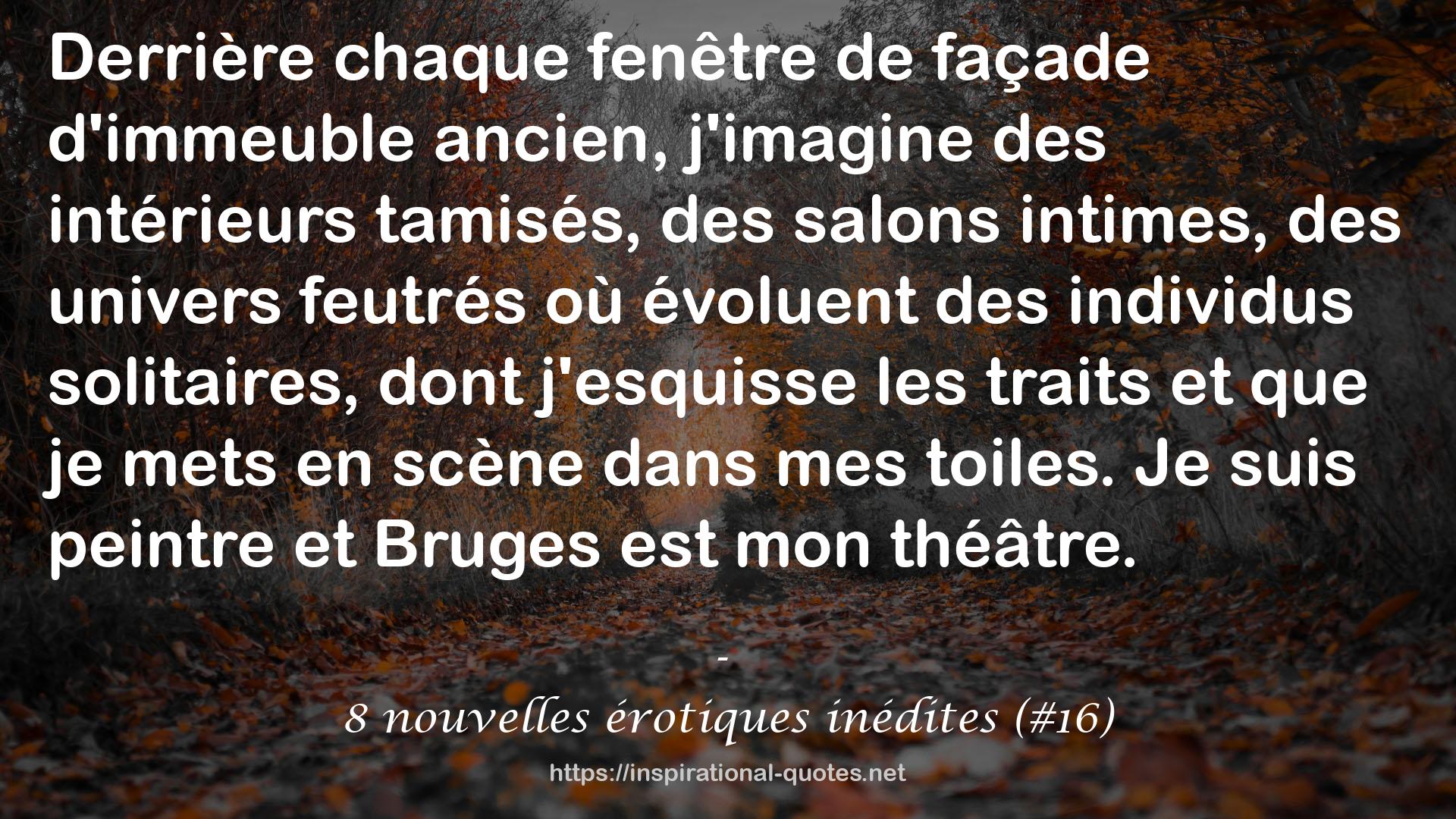 8 nouvelles érotiques inédites (#16) QUOTES