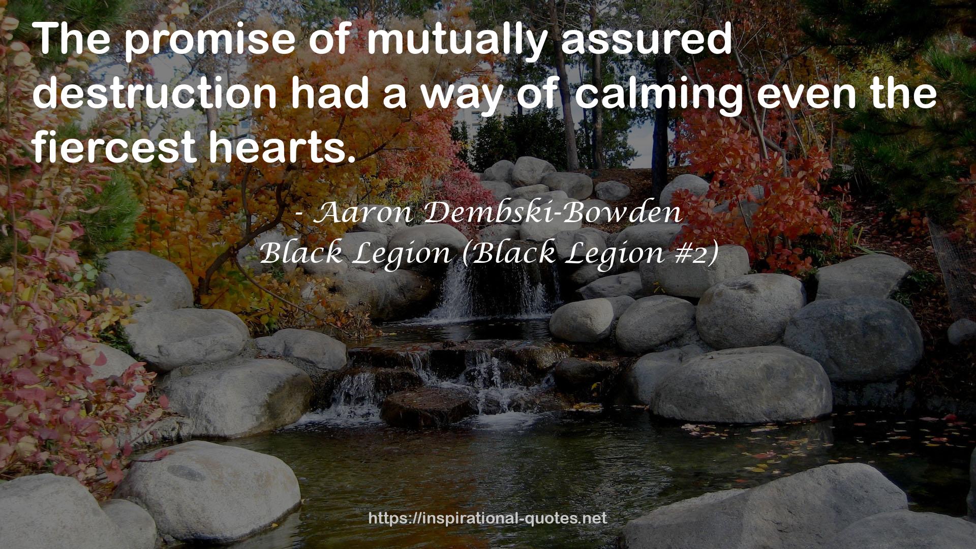 Black Legion (Black Legion #2) QUOTES