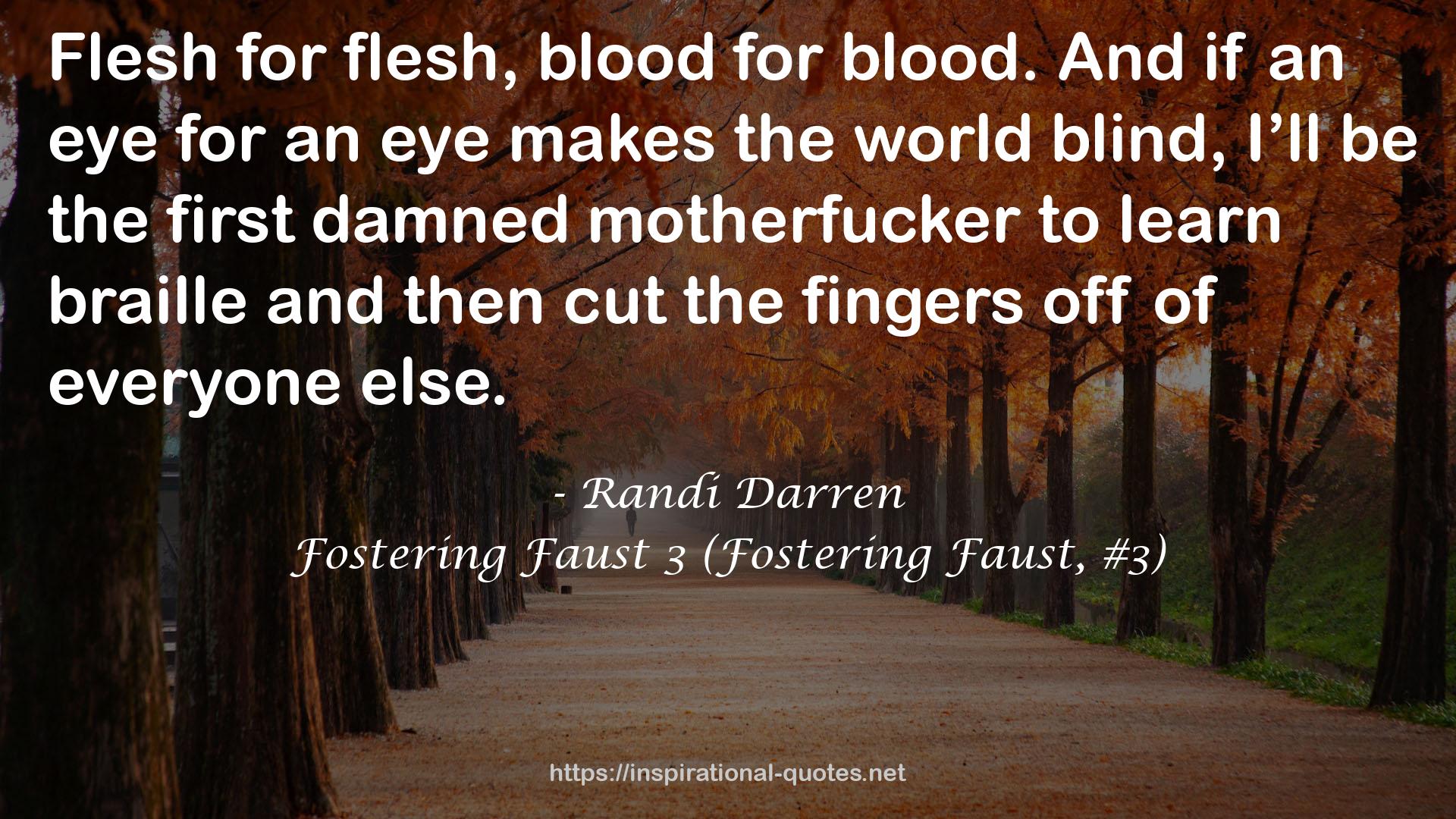 Fostering Faust 3 (Fostering Faust, #3) QUOTES