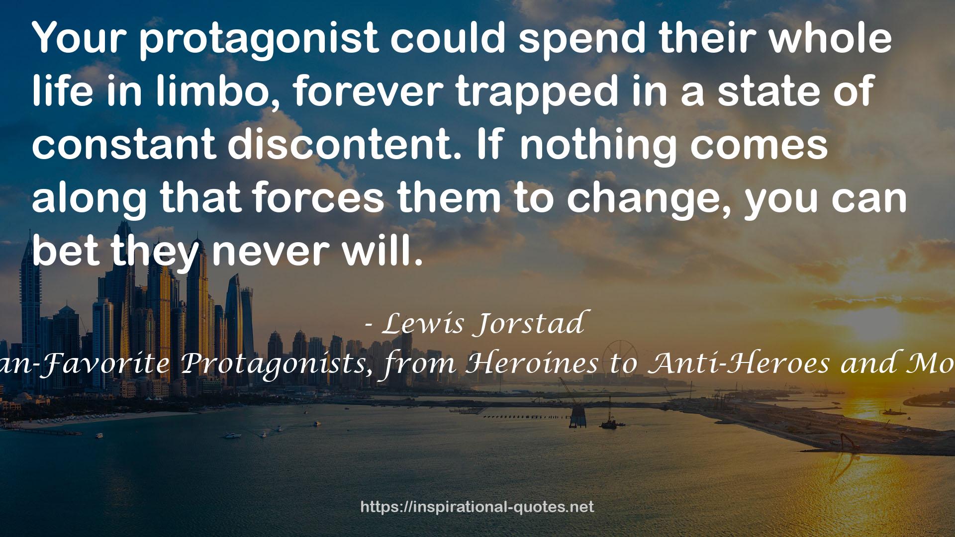 Lewis Jorstad QUOTES