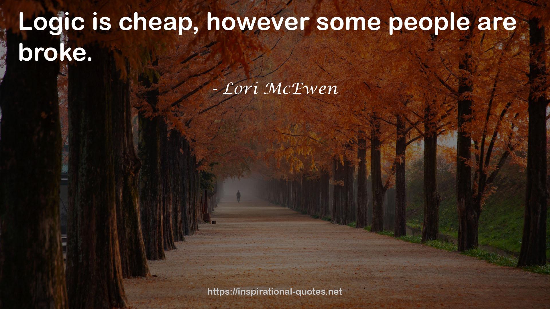 Lori McEwen QUOTES