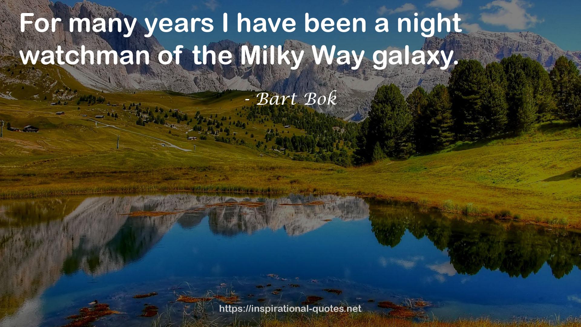 Bart Bok QUOTES