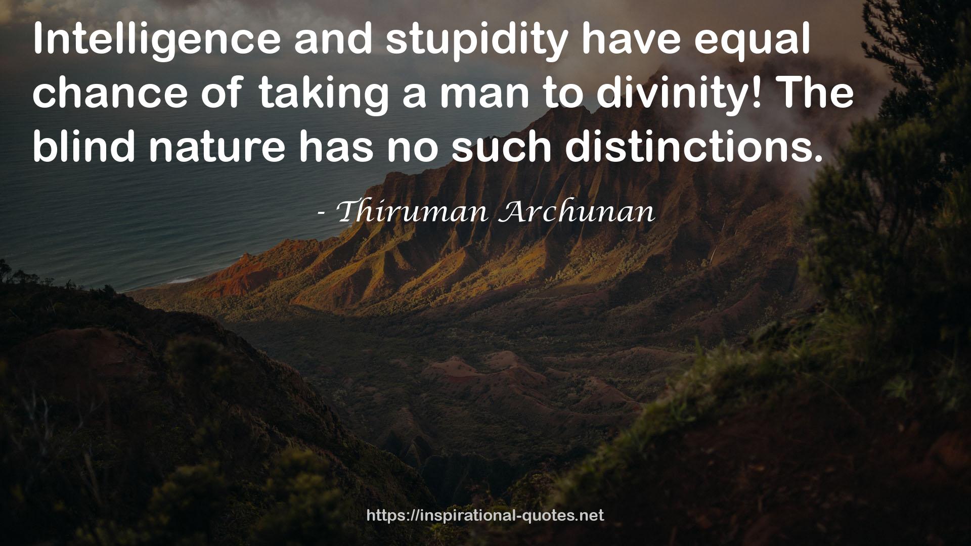 Thiruman Archunan QUOTES