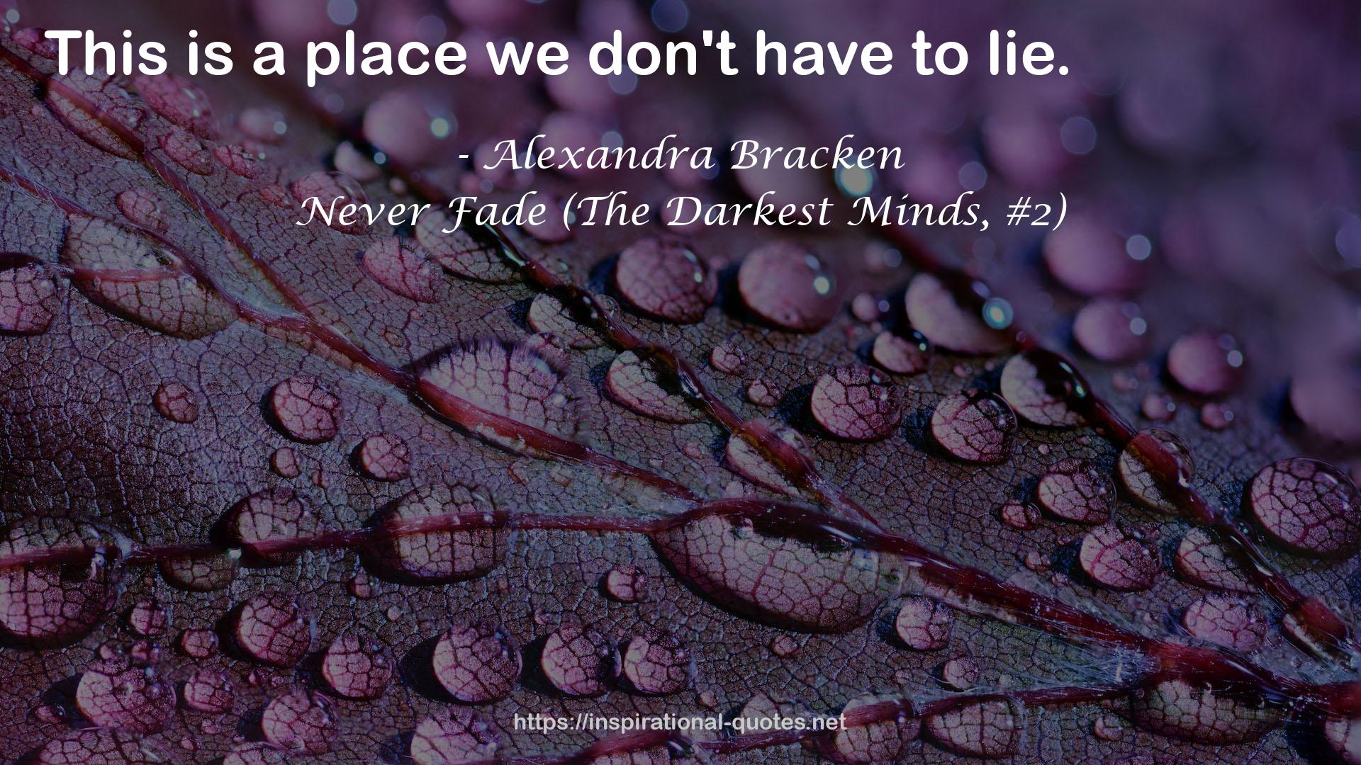 Alexandra Bracken QUOTES