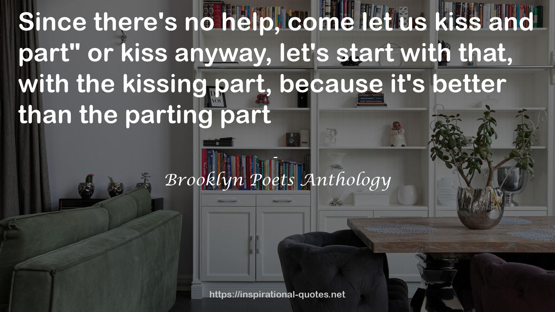 Brooklyn Poets Anthology QUOTES