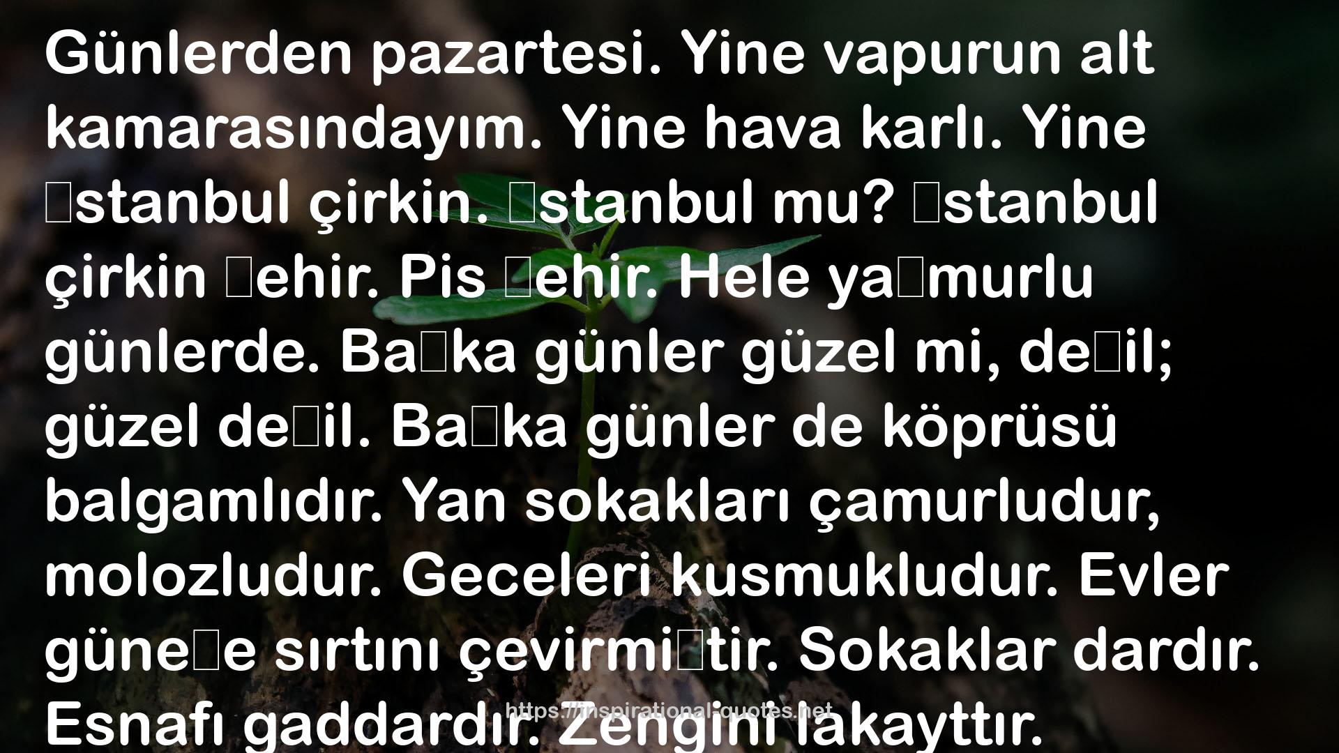 Alemdağ'da Var Bir Yılan QUOTES