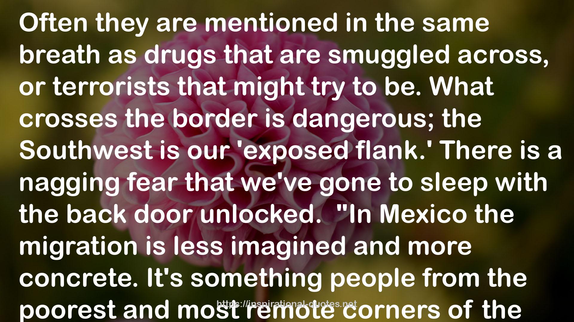 Coyotes: A Journey Through the Secret World of America's Illegal Aliens QUOTES