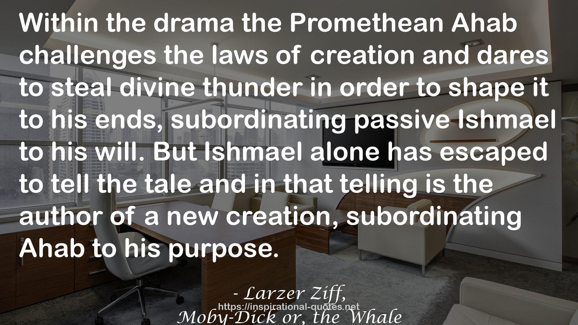 Larzer Ziff, QUOTES