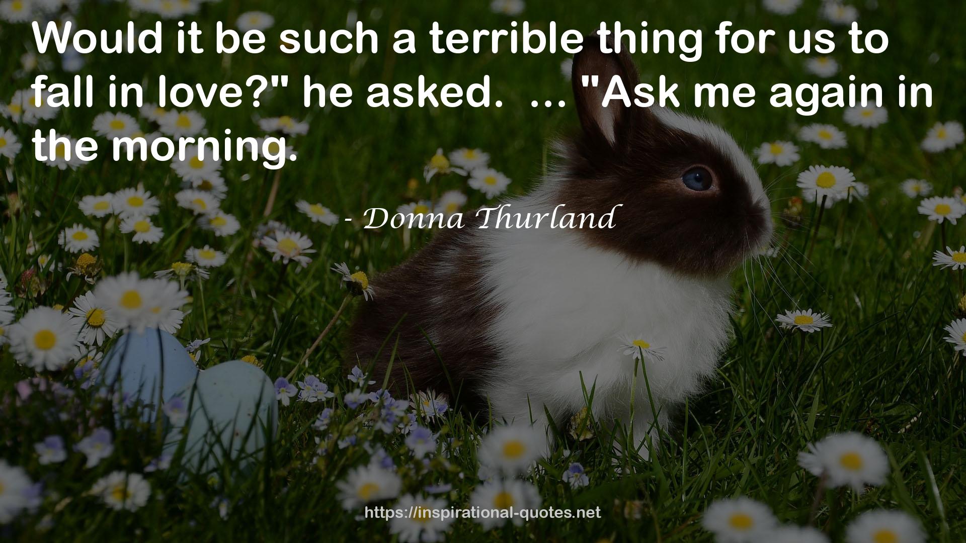Donna Thurland QUOTES
