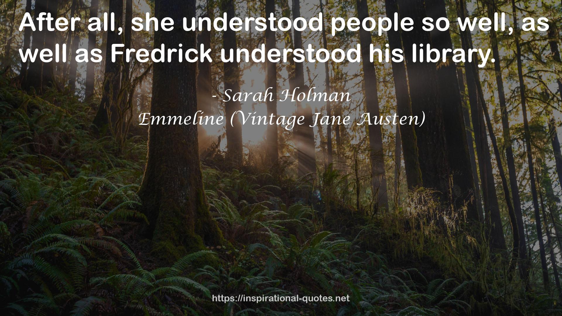 Emmeline (Vintage Jane Austen) QUOTES