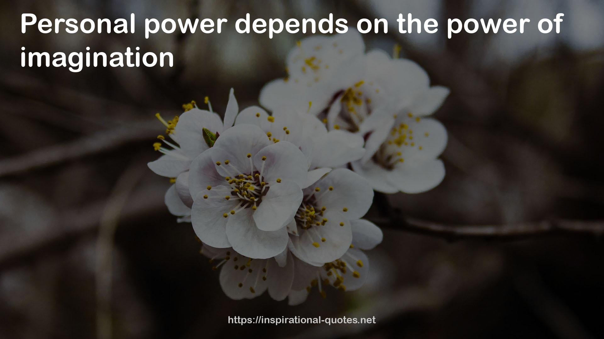 personal power  QUOTES