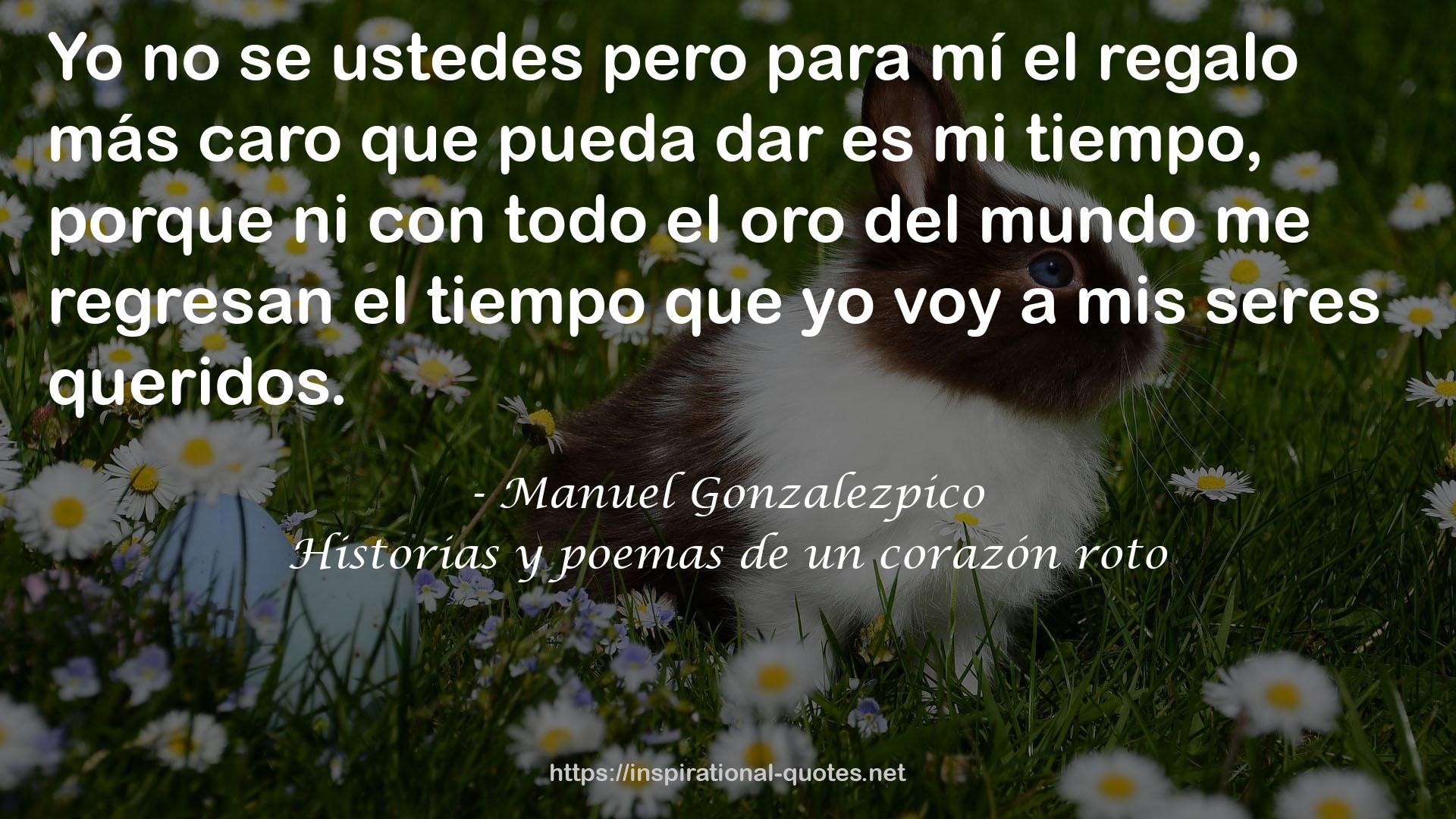 Manuel Gonzalezpico QUOTES