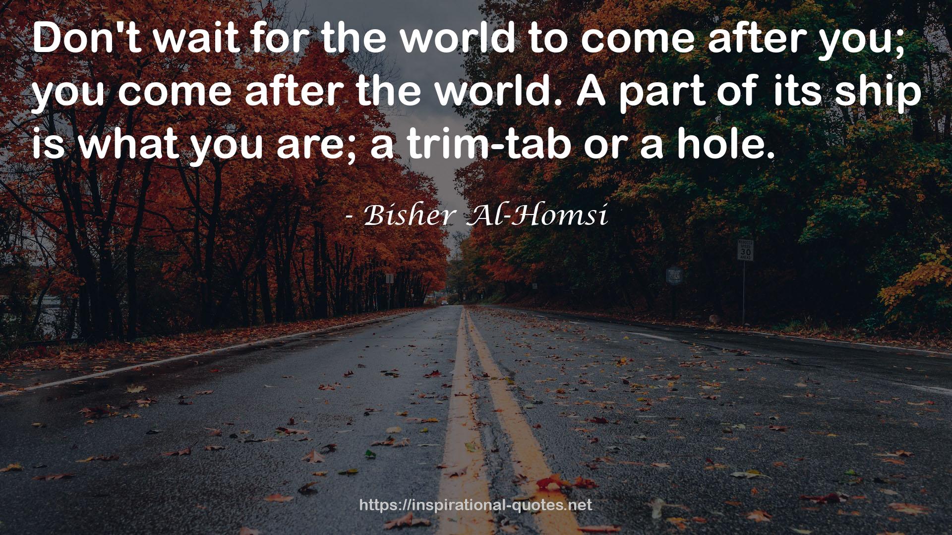 Bisher Al-Homsi QUOTES