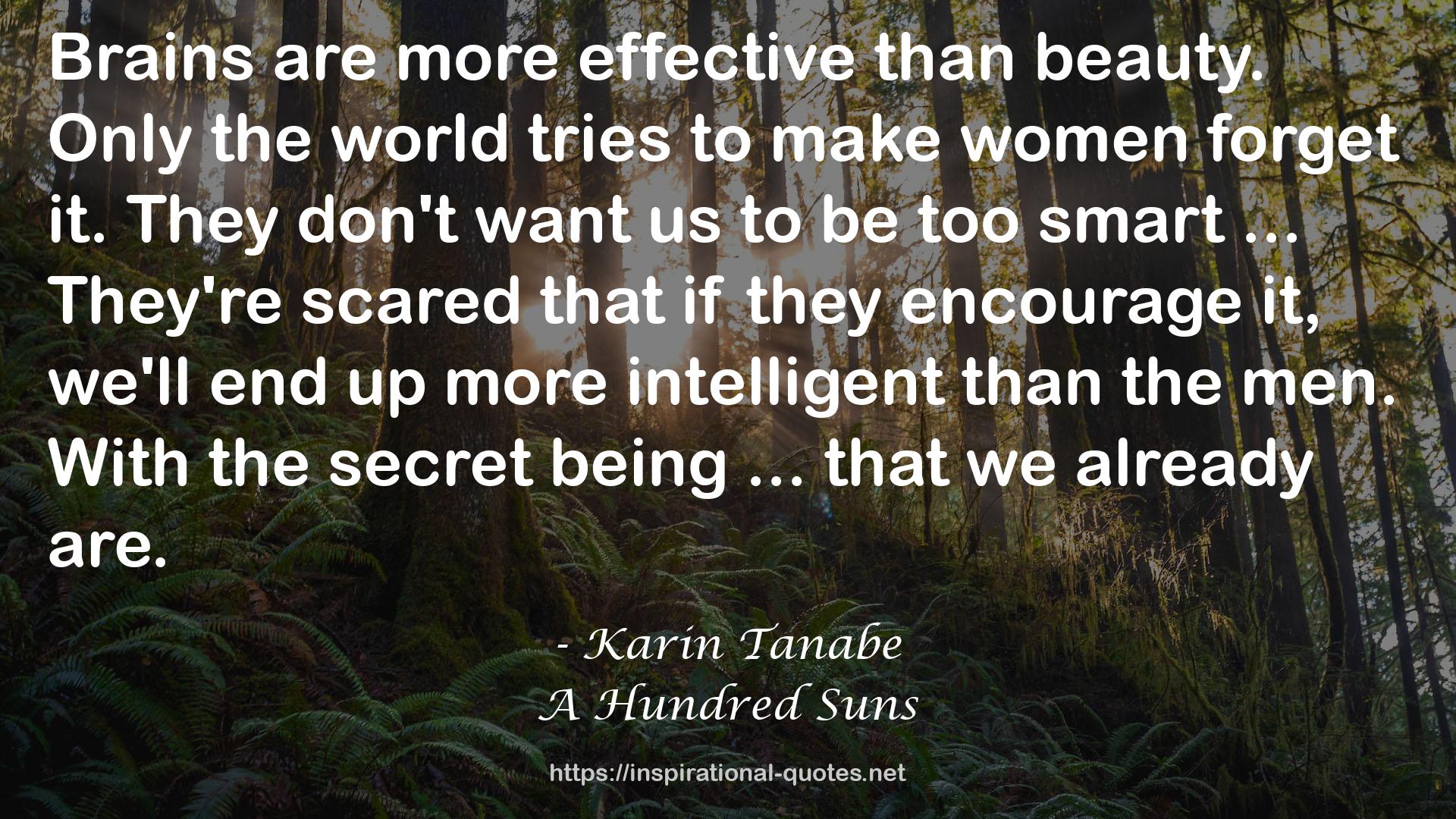 Karin Tanabe QUOTES