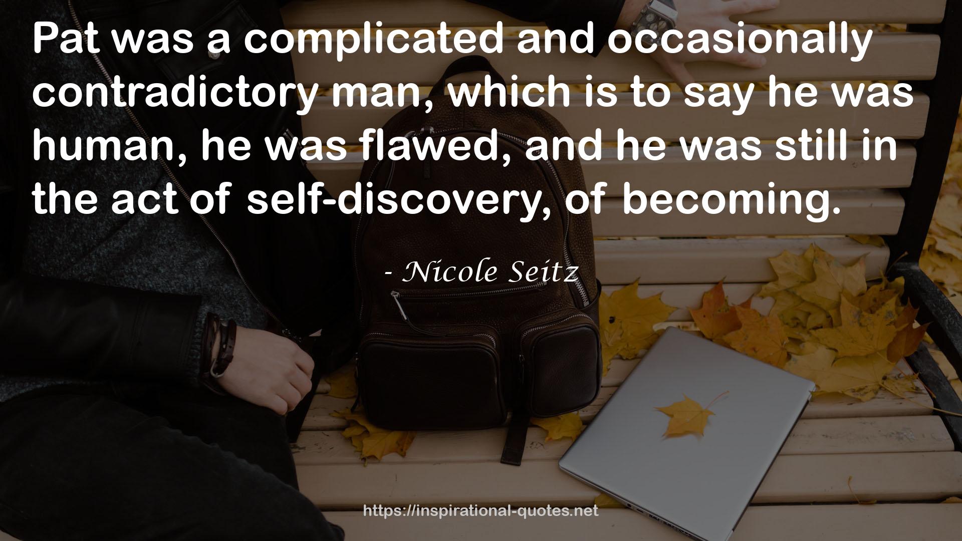 Nicole Seitz QUOTES