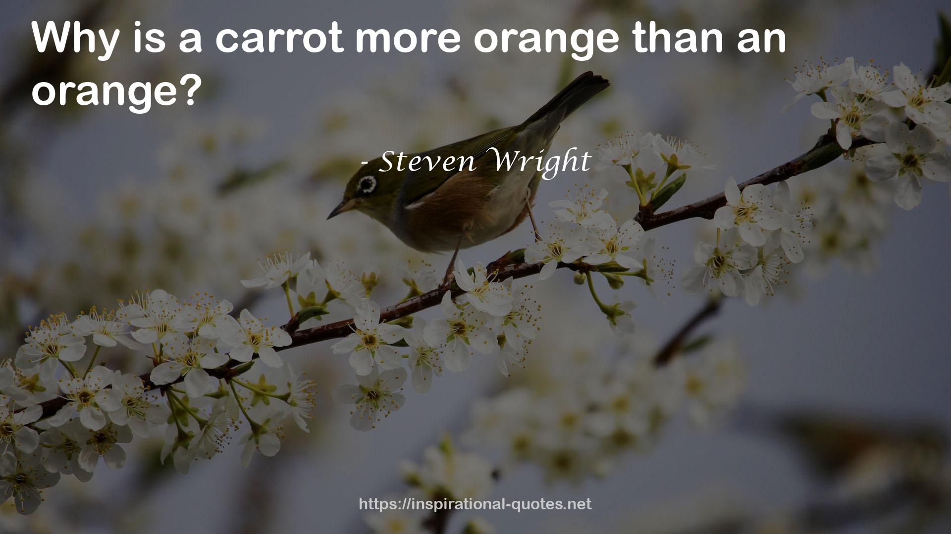 a carrot  QUOTES