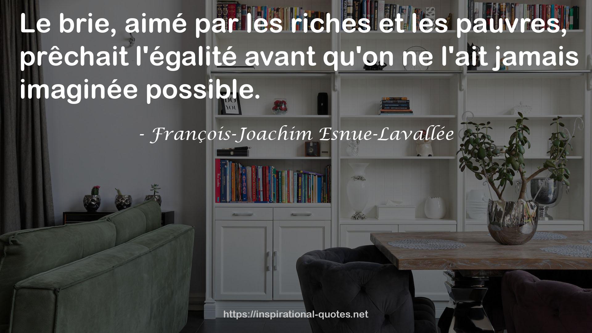 François-Joachim Esnue-Lavallée QUOTES