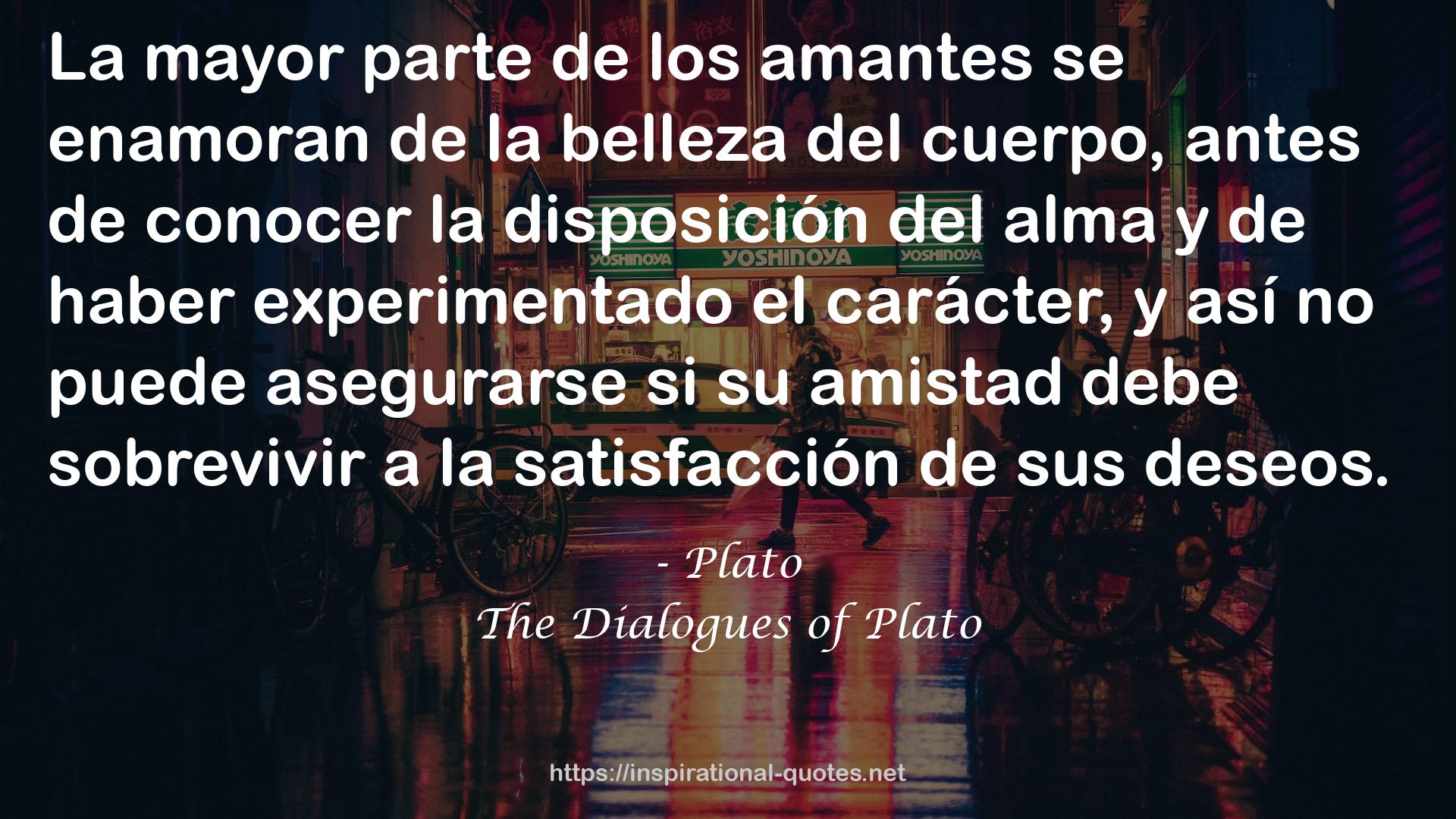 The Dialogues of Plato QUOTES