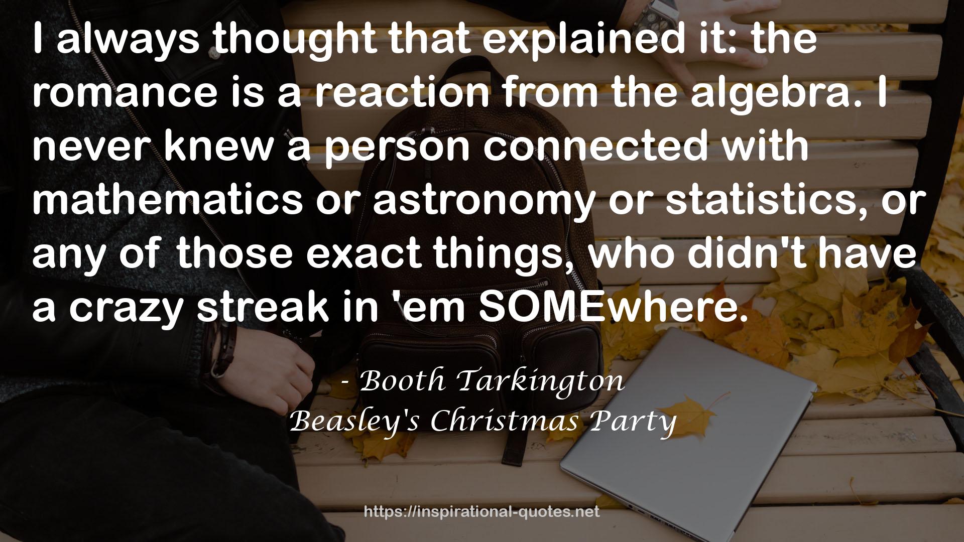 Beasley's Christmas Party QUOTES
