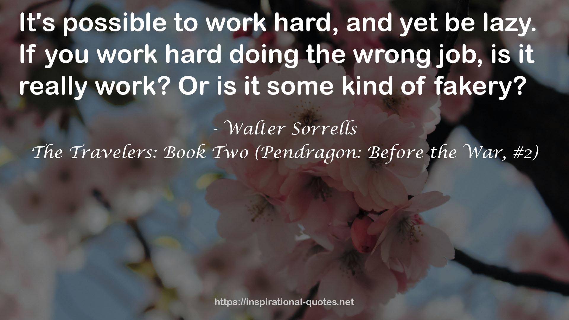 Walter Sorrells QUOTES