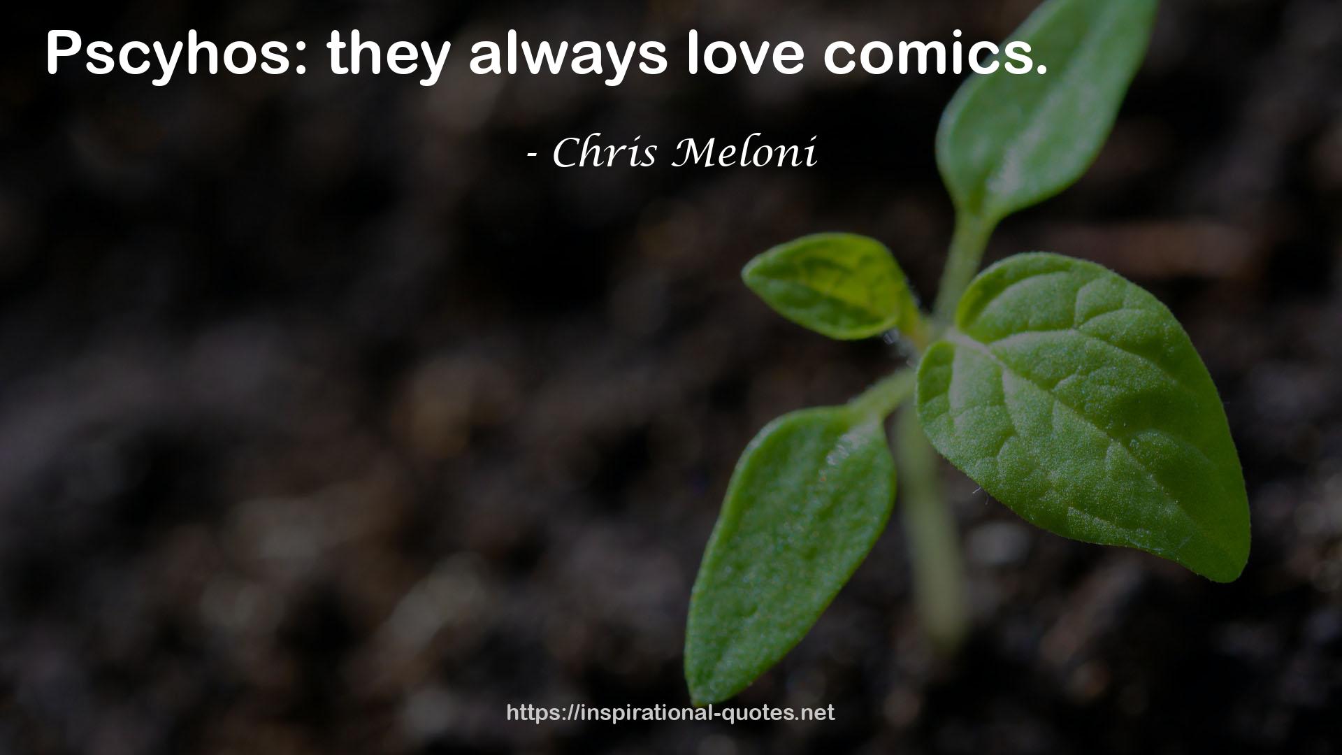 Chris Meloni QUOTES