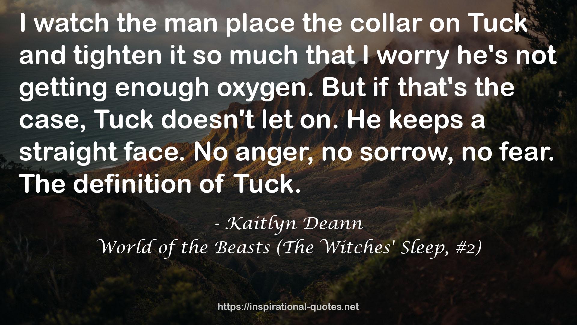 World of the Beasts (The Witches' Sleep, #2) QUOTES