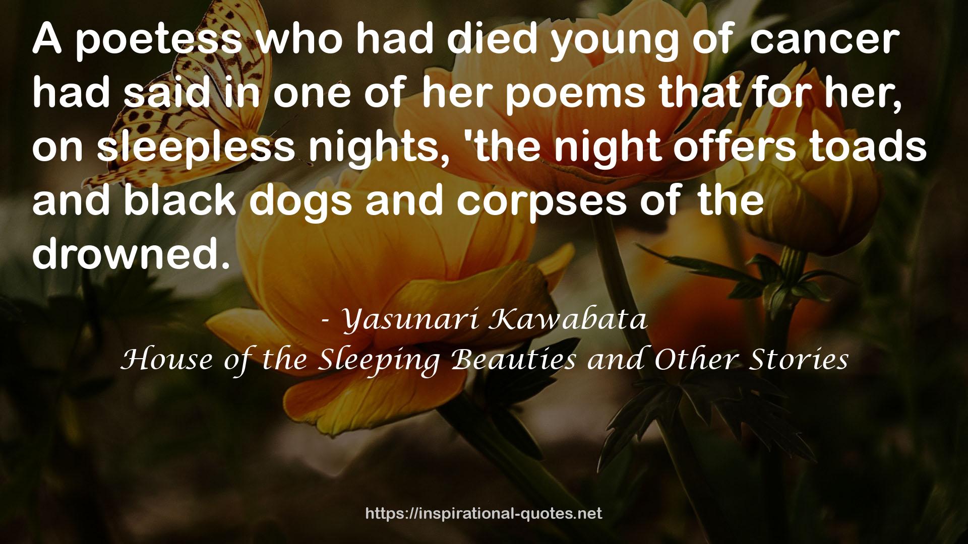 House of the Sleeping Beauties and Other Stories QUOTES